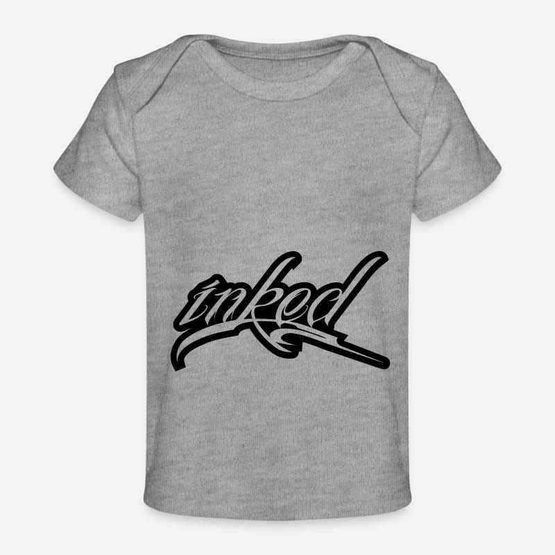 inked - T-shirt Premium bébé bio - gris chiné