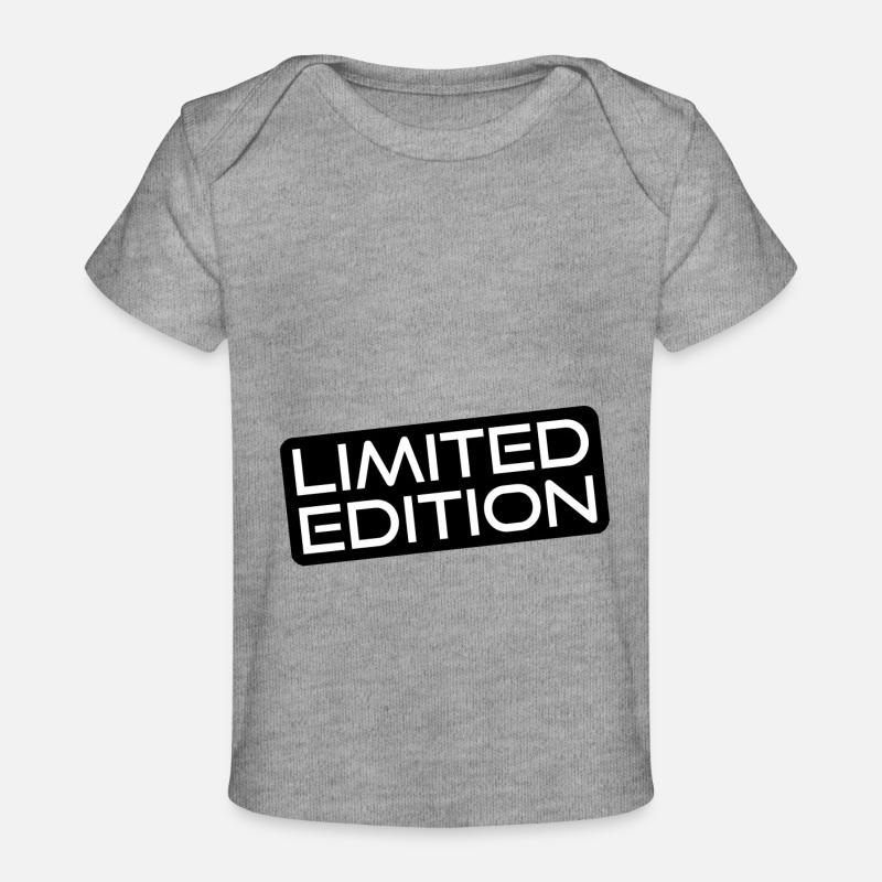 Quantité d’édition limitée - Pièce unique - Quantité limitée - T-shirt Premium bébé bio - gris chiné