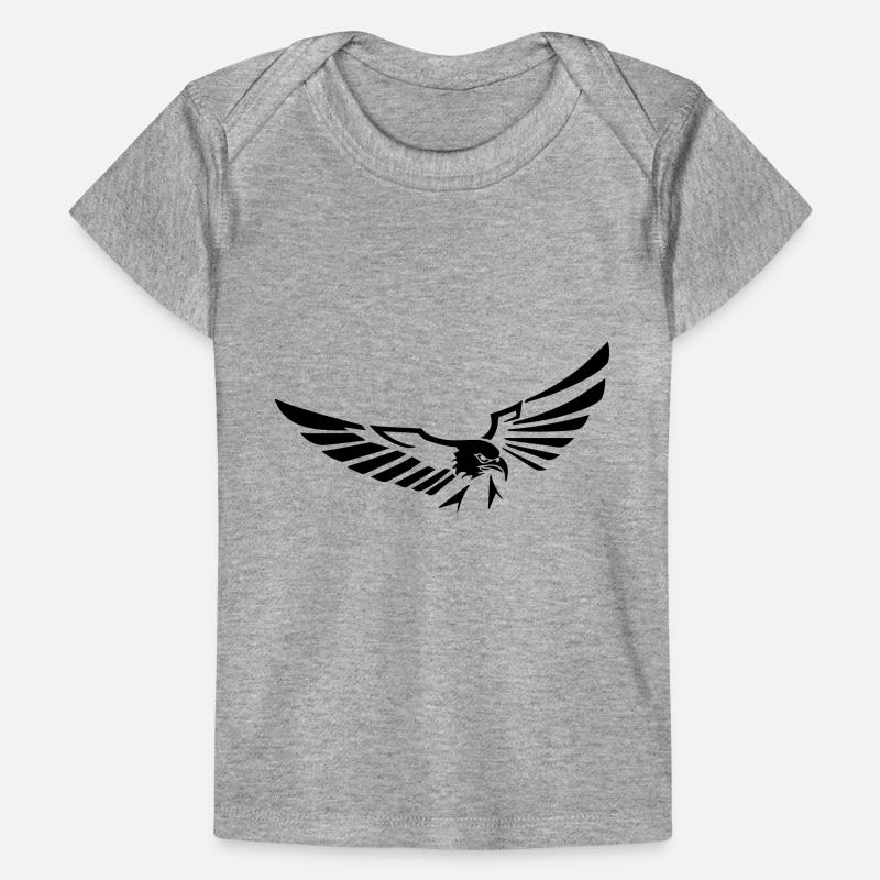 flying eagle opening its wings - 20 Baby Premium Organic T-shirt