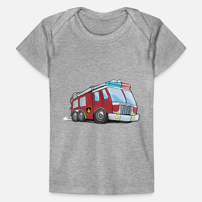 Camicia per camion dei pompieri Maglietta Premium per neonati 