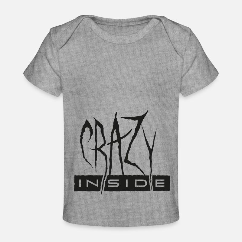 Fou - T-shirt Premium bébé bio - gris chiné