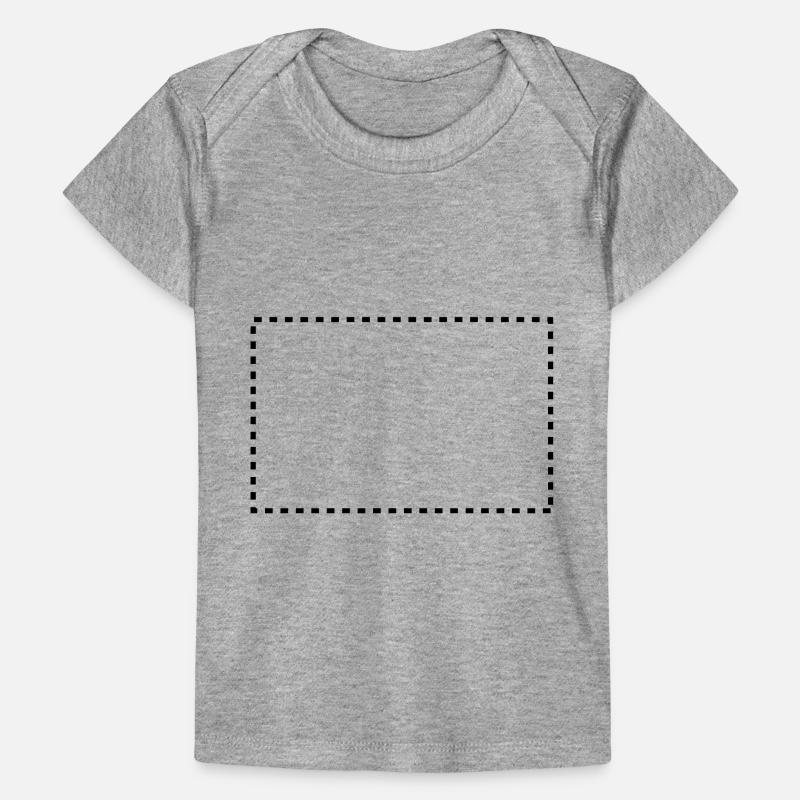 dashed_square_1c T-shirt Premium bébé bio