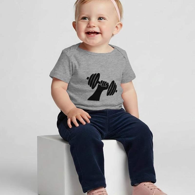 Dumbbell Weights Baby Premium Organic T-shirt