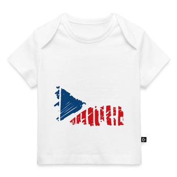 tschechien - Baby Premium Organic T-Shirt - Dunkelnavy - Vorne