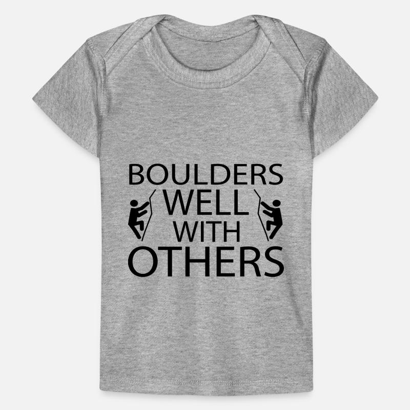 Escalade de bloc T-shirt Premium bébé bio