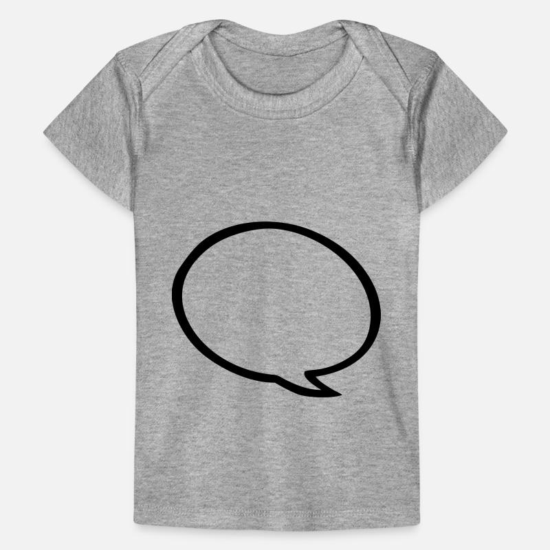 speech bubble Baby Premium Organic T-shirt