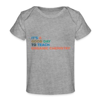 Dozent Für Organische Chemie - Baby Premium Organic T-Shirt - Grau meliert - Vorne
