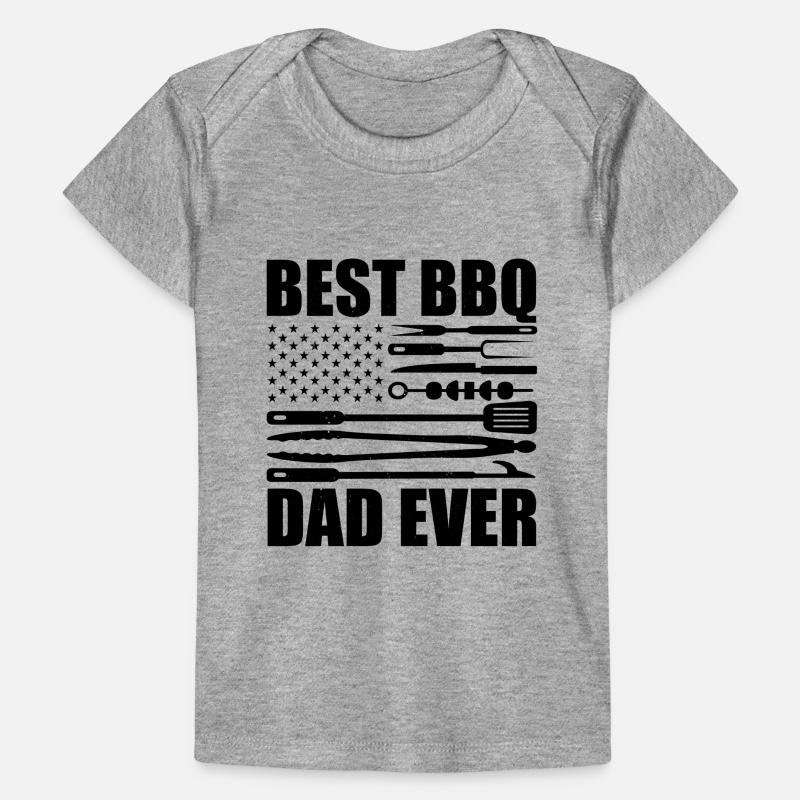 BBQ Daddy Joke BBQ Grill Daddy Baby Premium Organic T-shirt
