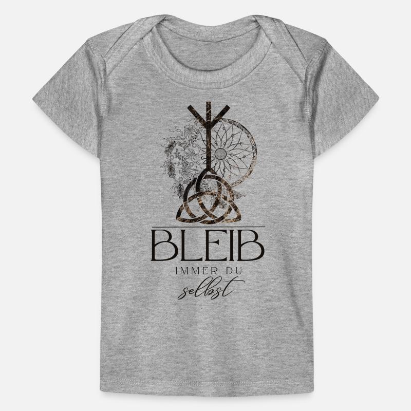 HIPPIE Mandala with CELTIC KNOT Triquetta Baby Premium Organic T-shirt