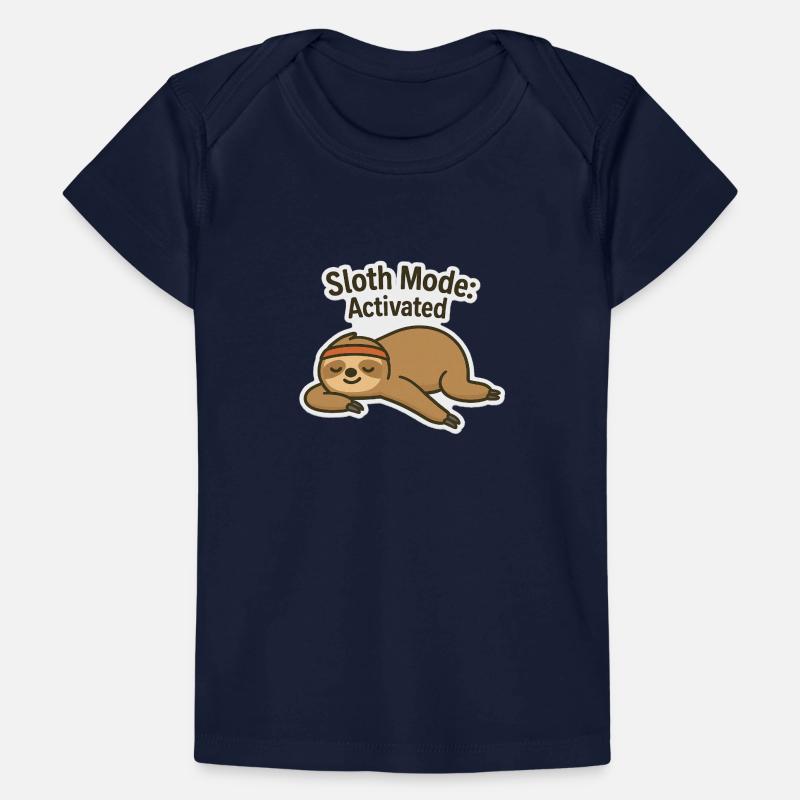 Faultiermodus: AN - Sloth Mode activated Baby Premium Organic T-Shirt