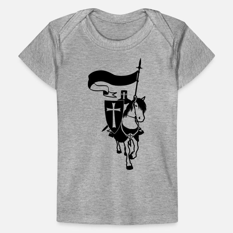 cavalier_templier T-shirt Premium bébé bio