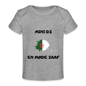 DZ ALGERIEN - T-shirt Premium bébé bio - gris chiné - Devant