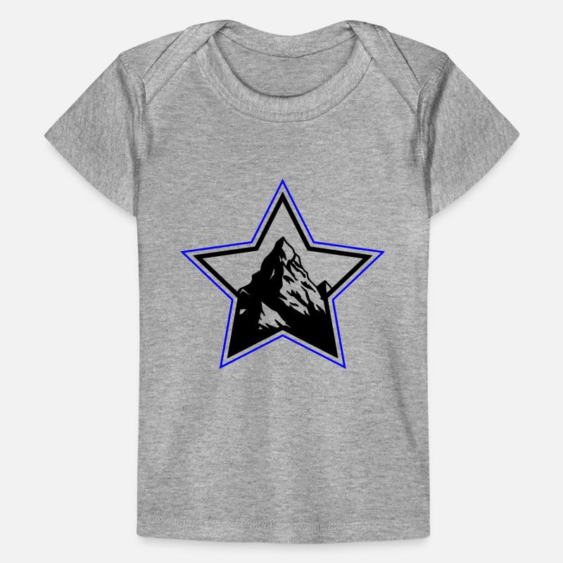 Mountains Symbol Star Baby Premium Organic T-shirt
