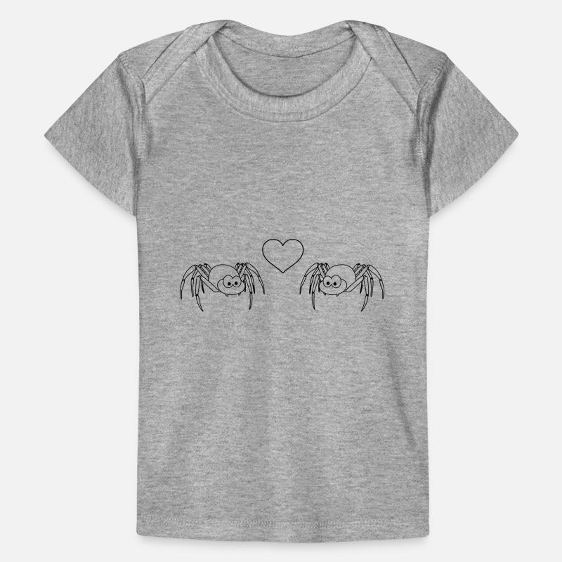 Tarantula Comic Couple Love Baby Premium Organic T-shirt