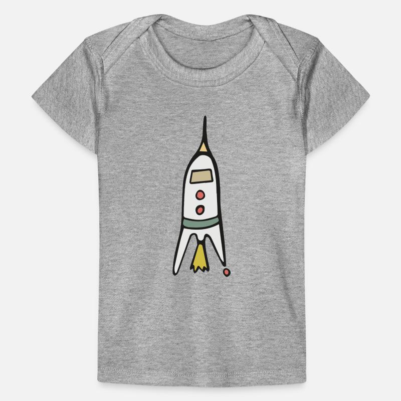 Space Rocket Launch Baby Premium Organic T-shirt