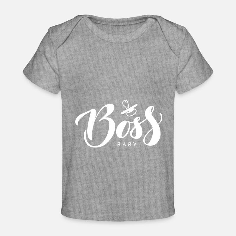 Patron de bébé - T-shirt Premium bébé bio - gris chiné
