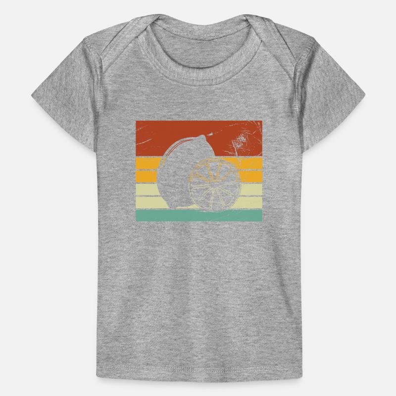 Lemon Fruit Lover Retro Lemonade Gift idea Baby Premium Organic T-shirt