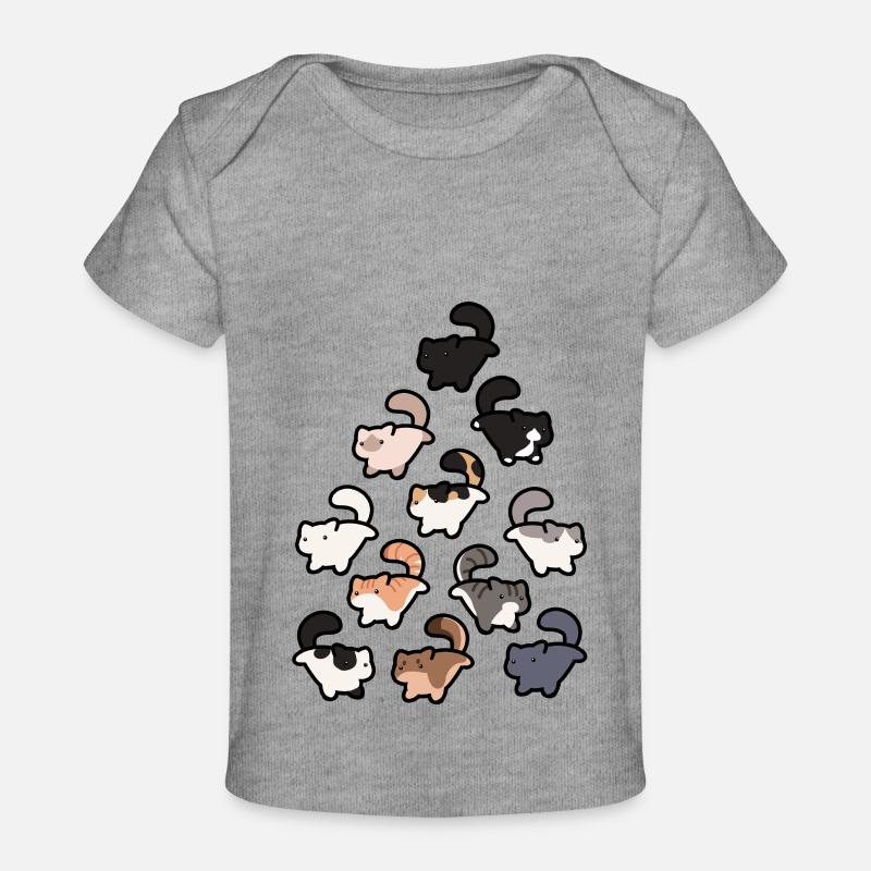 Kitty Rush - T-shirt Premium bébé bio - gris chiné