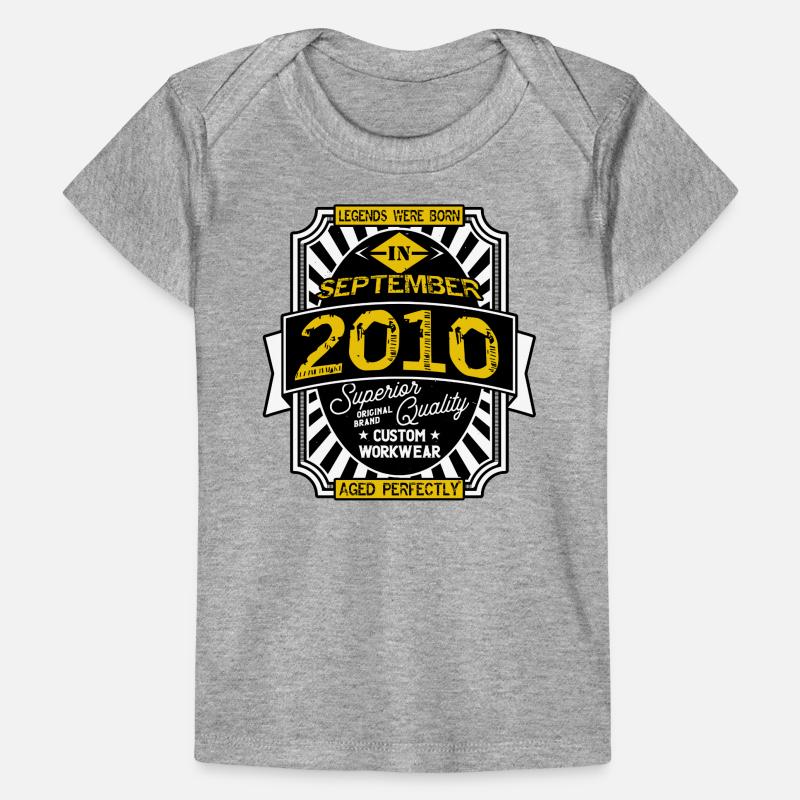 2010 SEPTEMBER Baby Premium Organic T-shirt