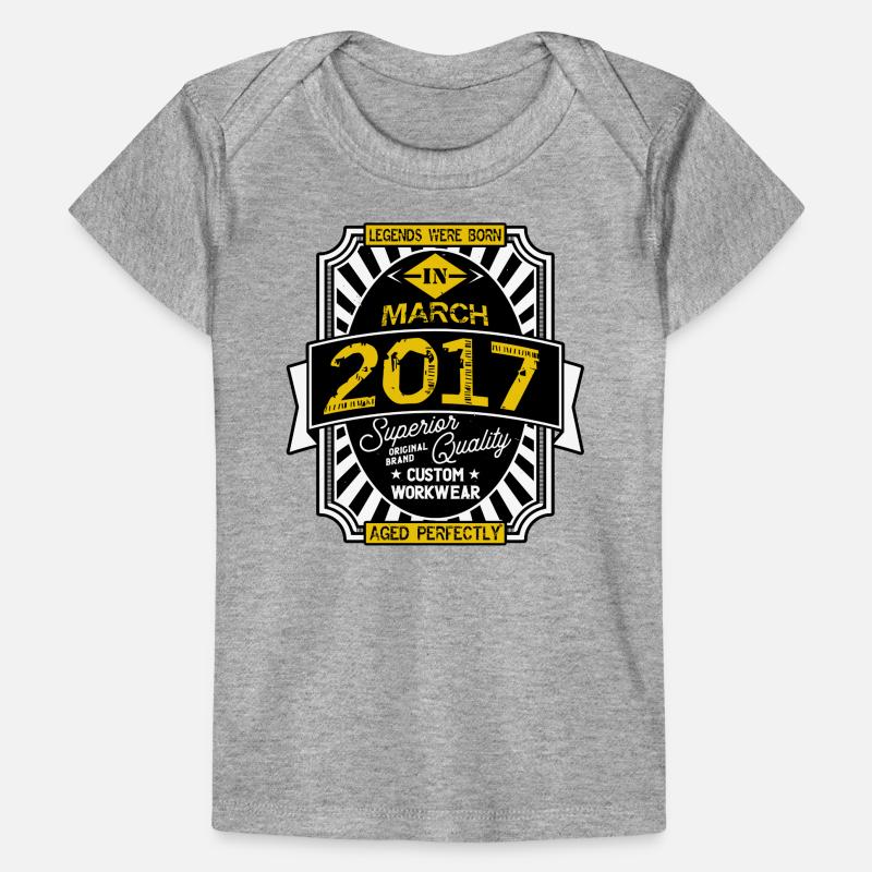 2017 MARCH T-shirt Premium bébé bio