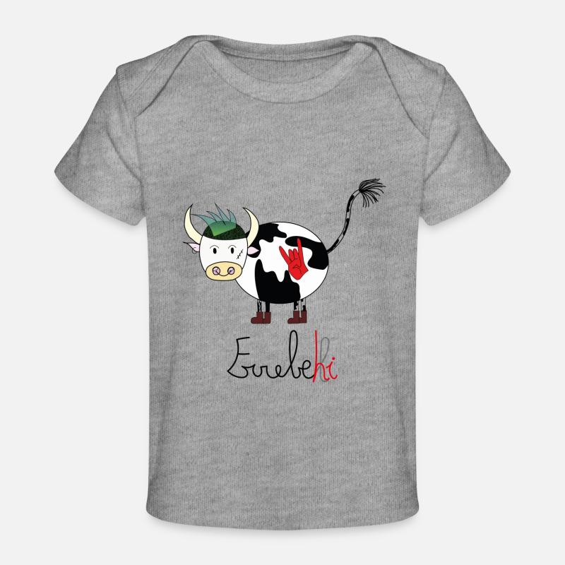 Errebehi - T-shirt Premium bébé bio - gris chiné