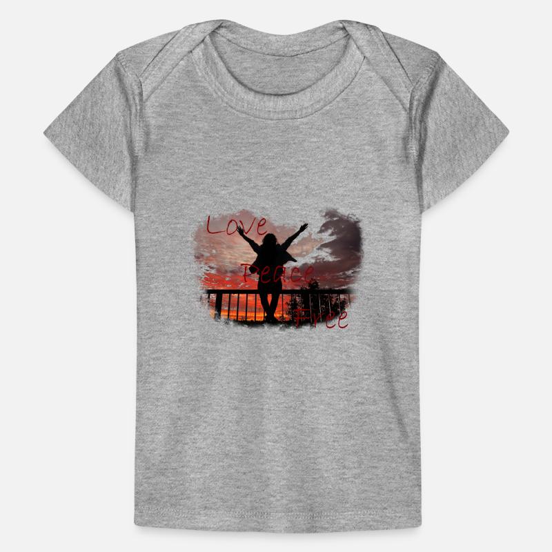 Spruch Design Liebe Baby Premium Organic T-Shirt