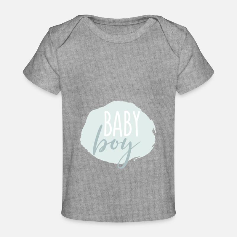 bébé - T-shirt Premium bébé bio - gris chiné