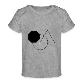 Chaos - Baby Premium Organic T-Shirt - Grau meliert - Vorne