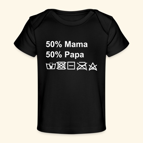 Baby Waschanleitung - Baby Bio-T-Shirt