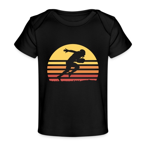 Football Sunset - Baby Bio-T-Shirt