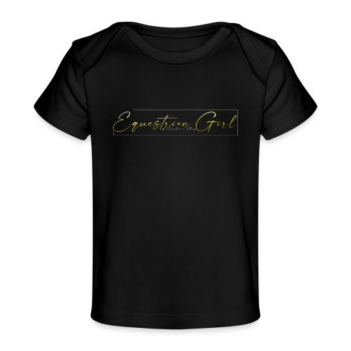 Equestrian Girl Reitsport - Baby Bio-T-Shirt