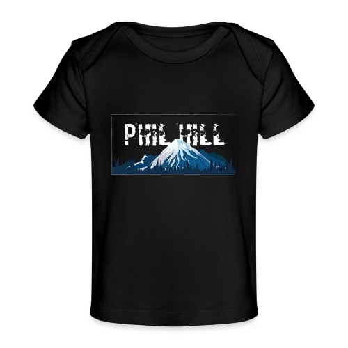 Phil Hill Mountain Snow White - Baby Bio-T-Shirt