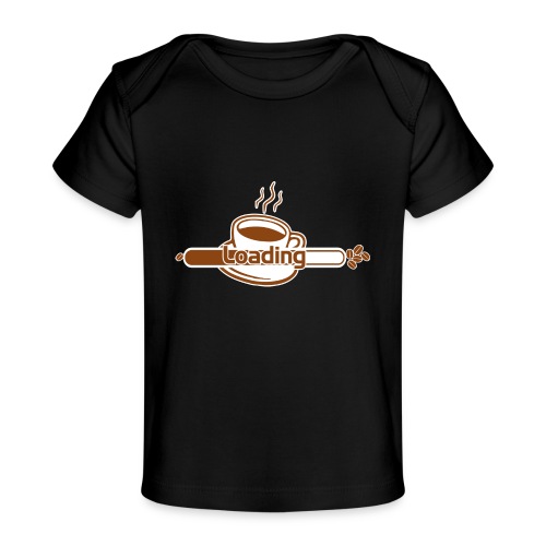 coffee loading - Baby Bio-T-Shirt