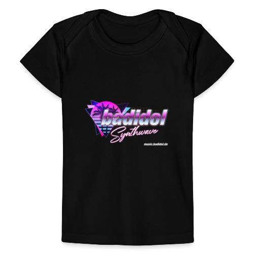 badidol Synthwave - Organic Baby T-Shirt