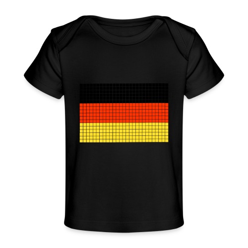 german flag.png - Maglietta ecologica per neonato
