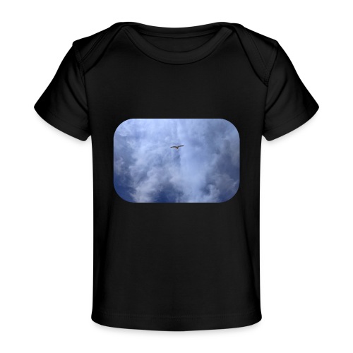 Goéland sous ciel voilé - T-shirt bio Bébé