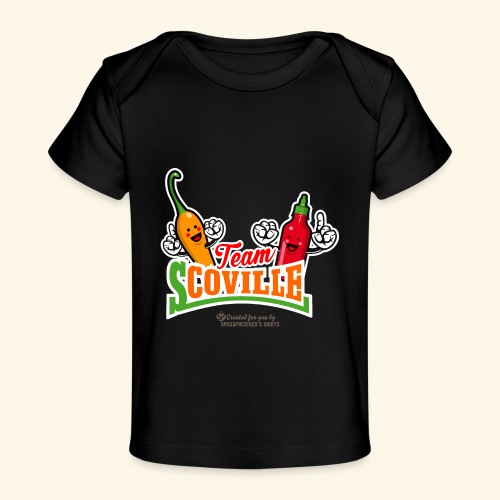 Chili Pepper Fan Merch Design Team Scoville - Baby Bio-T-Shirt