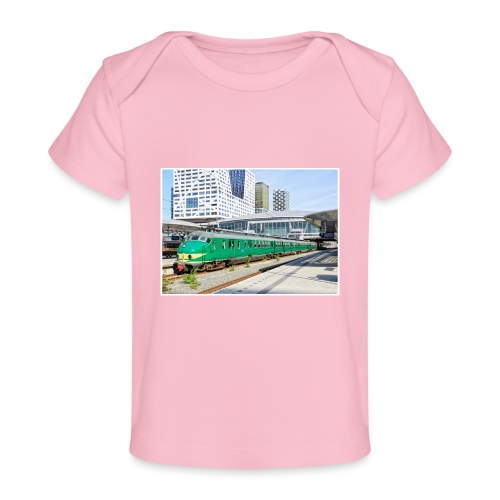 Museumtrein (Mat'54) in Utrecht - Baby bio-T-shirt