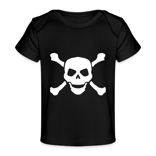 piratenflagge - Baby Bio-T-Shirt