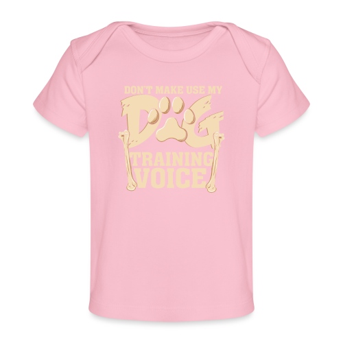 Für Hundetrainer oder Manager Trainings-Stimme - Baby Bio-T-Shirt