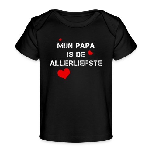 Voor de allerliefste papa - Baby bio-T-shirt