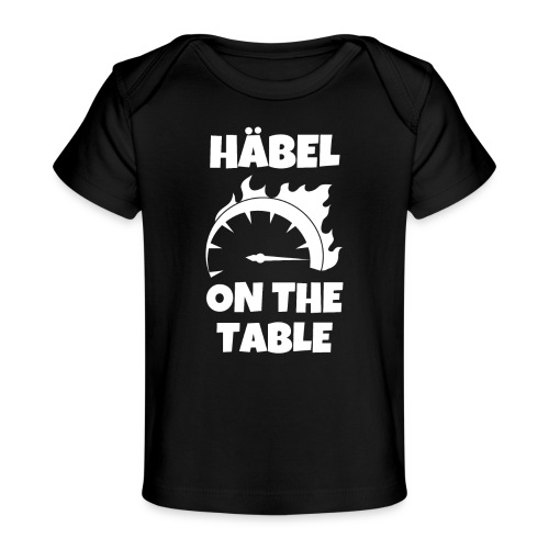 HÄBEL ON THE TABLE Lokführer Geschenk - Baby Bio-T-Shirt