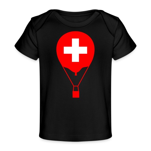 Ballon à gaz dans le design suisse - T-shirt bio Bébé