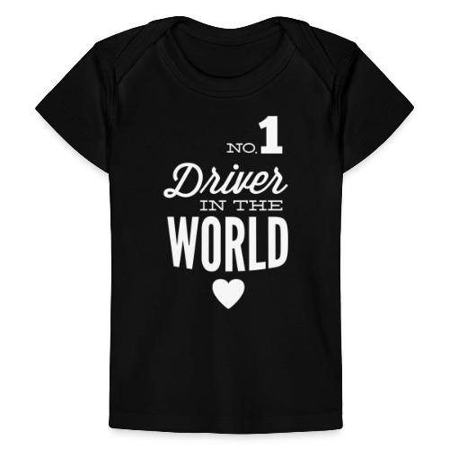 Bester Fahrer der Welt - Baby Bio-T-Shirt