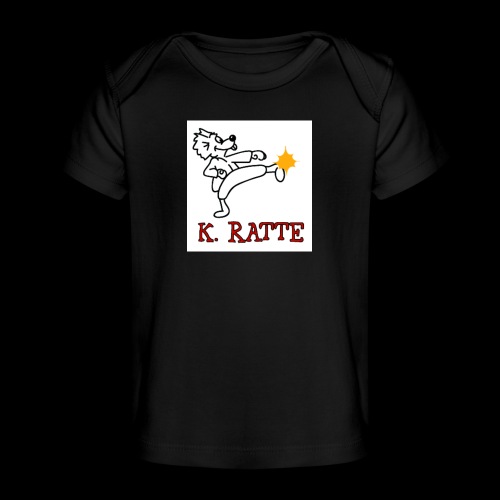 Komiks karate - Økologisk T-shirt til baby