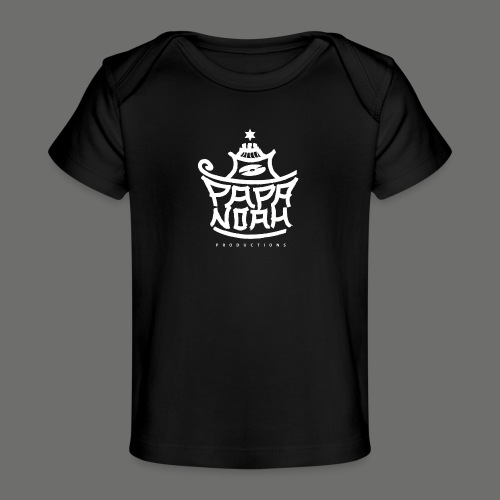 PAPA NOAH white - Baby Bio-T-Shirt