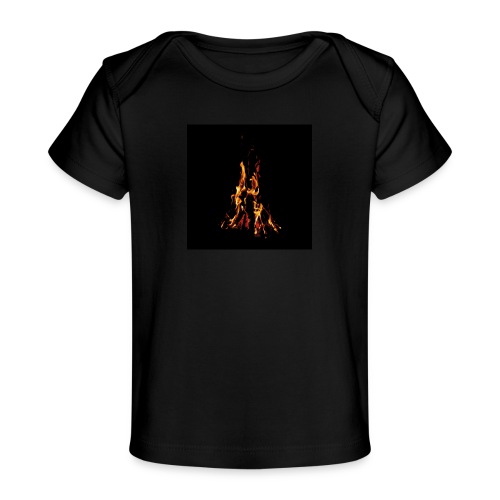 fireplace - Baby Bio-T-Shirt