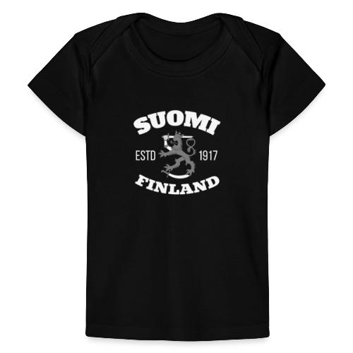 Suomi Finland Leijona vsta 1917 - Vauvojen luomu-t-paita