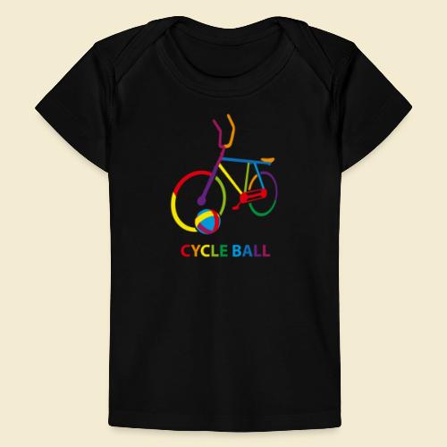 Radball | Cycle Ball Rainbow - Baby Bio-T-Shirt