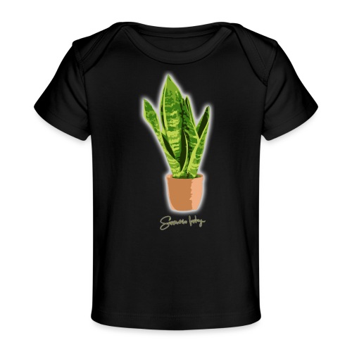 sanseveria fanboy - Baby bio-T-shirt
